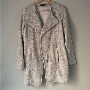 Banana Republic herringbone fleece jacket